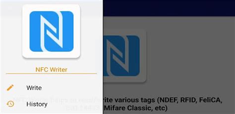 nfc tag writer app not showing on my google play|nfc business cards writer.